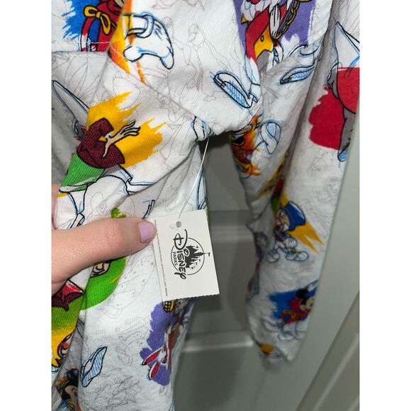 Disney Parks Ink and Paint Disneyland Jersey Sweatshirt Size XS Oversized NWT - Picture 7 of 9